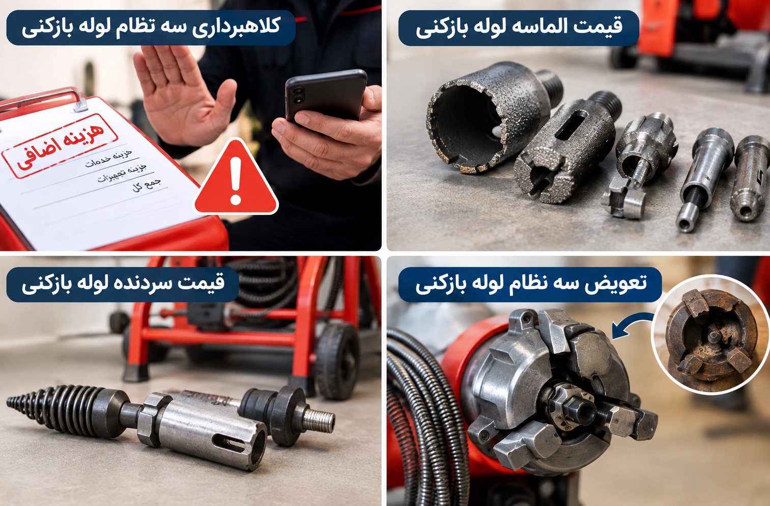سه نظام لوله بازکنی چیست