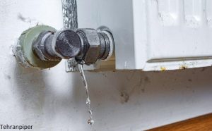 رفع نشتی شیر رادیاتور شوفاژ