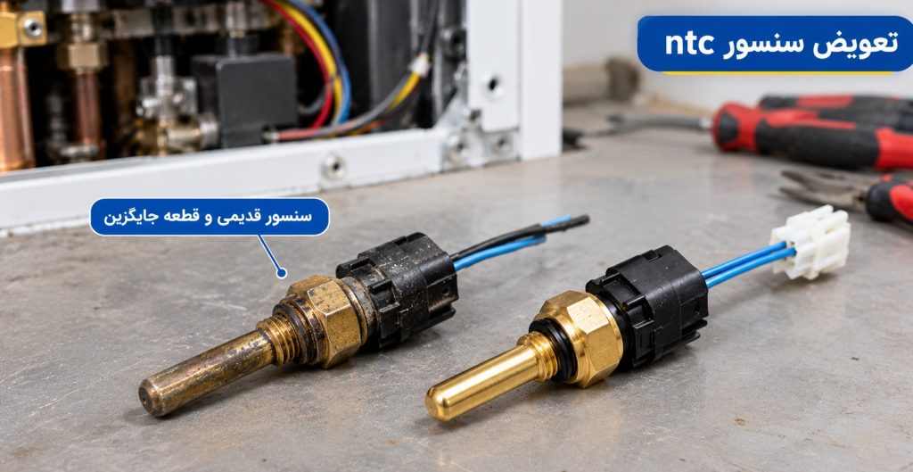 قیمت سنسور ntc پکیج ایران رادیاتور